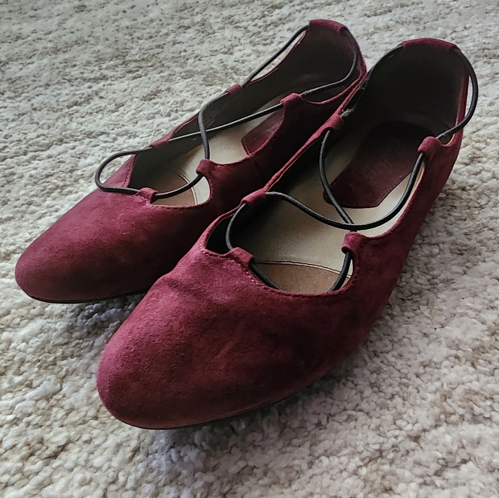 Earthies by Earth Ballet Flat Women Slip on Shoe 9 Comfort